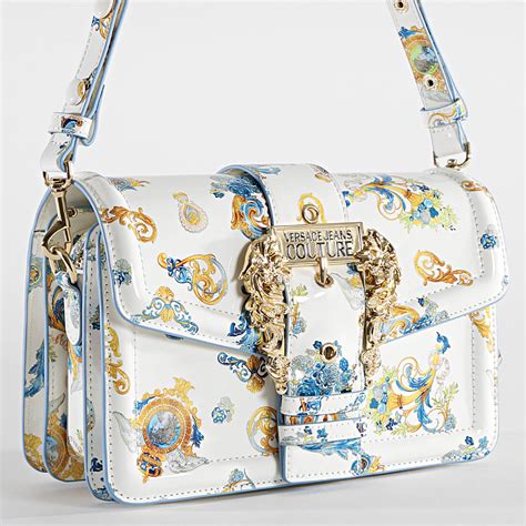 sac versace couture blanc|versace handbags.